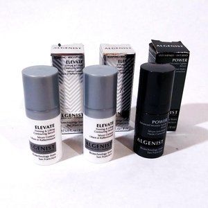 ALGENIST travel size bundle - 2x ELEVATE, 1x POWER anti-aging SERUMS 0.27oz each